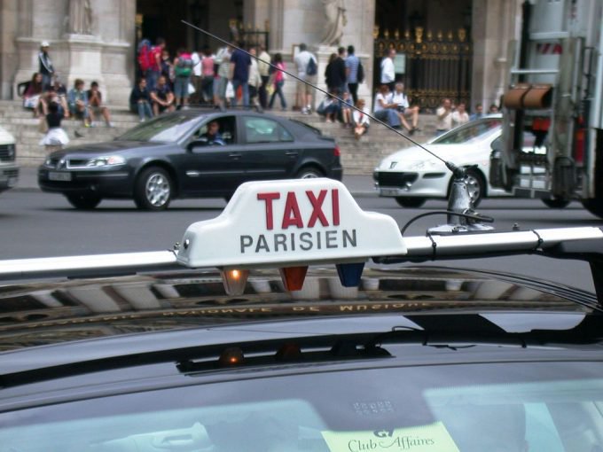 Taxi in Paris