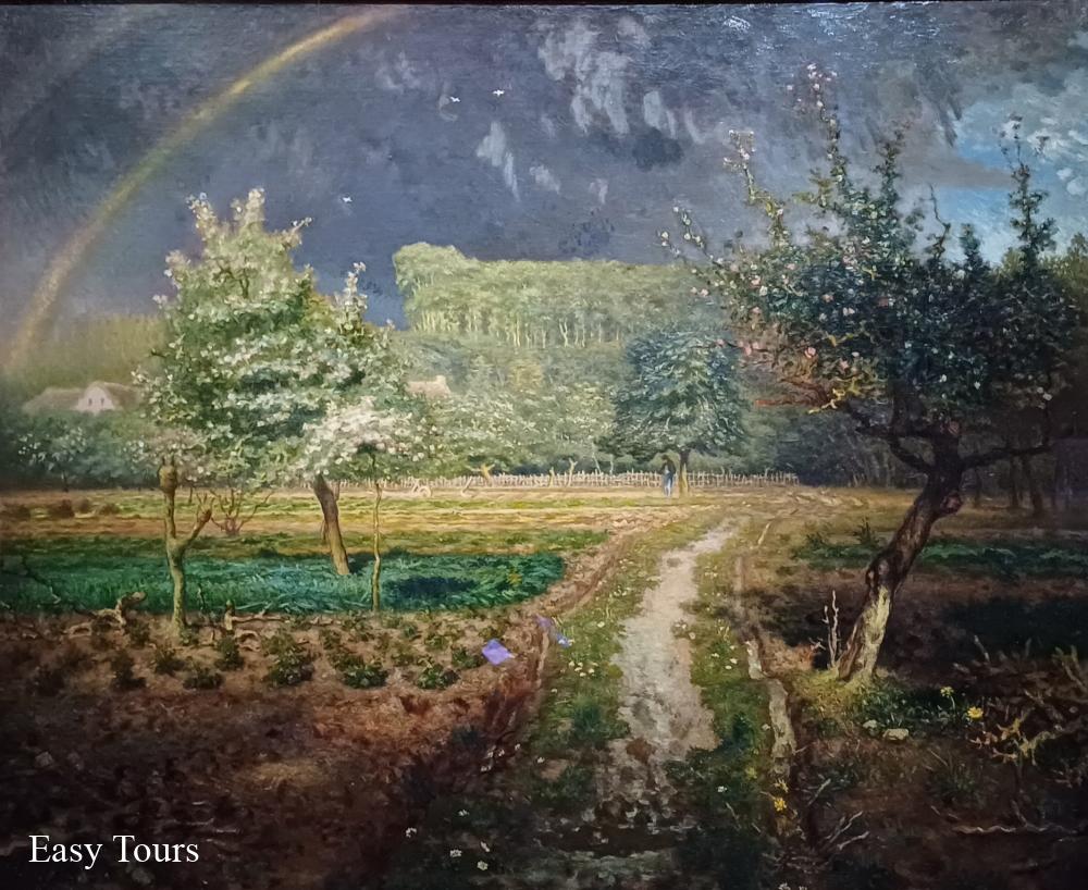 The Spring by Jean-Francois Millet