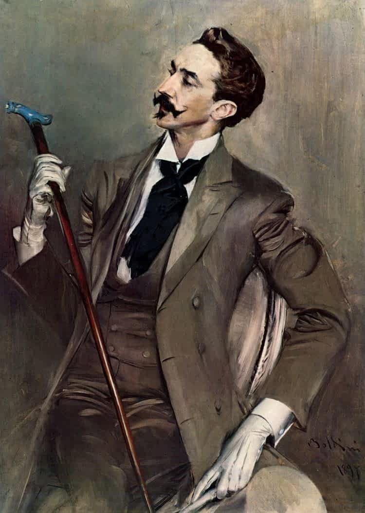 Count Robert de Montesquiou by Giovanni Boldini
